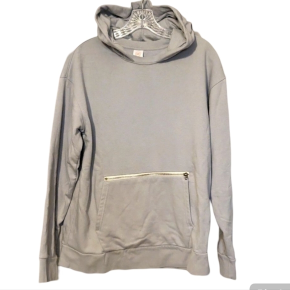 Boys Wonder Nation Light Gray Hoodie Size: XXL (18) - Picture 1 of 7